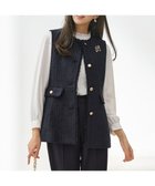 【エニィ スィス/any SiS】のファンシーツイードペプラム ジレ 人気、トレンドファッション・服の通販 founy(ファニー) ファッション Fashion レディースファッション WOMEN アウター Coat Outerwear ジャケット Jackets インナー Inner オケージョン Occasion シンプル Simple ジャケット Jacket ツイード Tweed デニム Denim バランス Balance ペプラム Peplum ボトム Bottom リブニット Rib Knit リュクス Luxe ロング Long A/W・秋冬 Aw・Autumn/Winter・Fw・Fall-Winter おすすめ Recommend エレガント 上品 Elegant thumbnail ネイビー|ID: prp329100004130145 ipo3291000000028462686