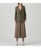 【グレース コンチネンタル/GRACE CONTINENTAL】のダブルブレストstジャケット 人気、トレンドファッション・服の通販 founy(ファニー) ファッション Fashion レディースファッション WOMEN アウター Coat Outerwear ジャケット Jackets テーラードジャケット Tailored Jackets A/W・秋冬 Aw・Autumn/Winter・Fw・Fall-Winter S/S・春夏 Ss・Spring/Summer おすすめ Recommend ジャケット Jacket セットアップ Set Up ダブル Double チェック Check メタル Metal ワイド Wide 夏 Summer thumbnail ブラウン|ID: prp329100004130147 ipo3291000000028236042