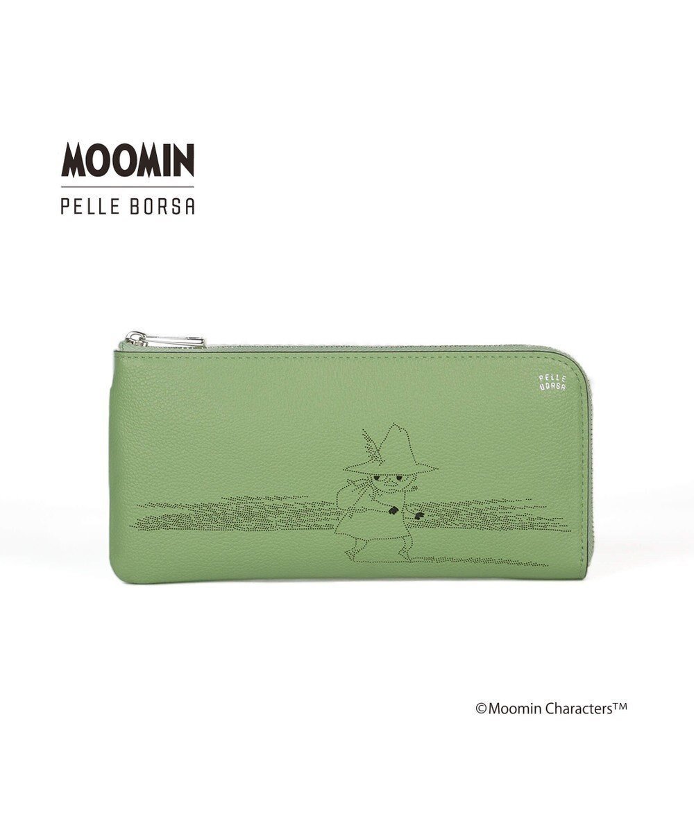 【ペレボルサ/PELLE BORSA】のL字ファスナー長財布 Moomin Dot /2006 ムーミンドット 人気、トレンドファッション・服の通販 founy(ファニー) 　ファッション　Fashion　レディースファッション　WOMEN　財布　Wallets　キャラクター　Character　財布　Wallet　ドット　Dot　ポケット　Pocket　おすすめ　Recommend　エレガント 上品　Elegant　 other-1|ID: prp329100004130151 ipo3291000000028236062