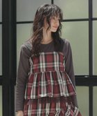 【グリーンパークス/Green Parks】の・SUGAR SPOON チェックペプラムビスチェ 人気、トレンドファッション・服の通販 founy(ファニー) ファッション Fashion レディースファッション WOMEN トップス・カットソー Tops/Tshirt シャツ/ブラウス Shirts/Blouses ロング / Tシャツ T-Shirts カットソー Cut and Sewn ビスチェ Bustier A/W・秋冬 Aw・Autumn/Winter・Fw・Fall-Winter おすすめ Recommend カットソー Cut And Sew ギャザー Gather シンプル Simple チェック Check フレア Flare ペプラム Peplum ボトム Bottom ポケット Pocket thumbnail Bordeaux|ID: prp329100004131550 ipo3291000000028253749