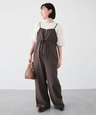 【グリーンパークス/Green Parks】のウエストリボンサロペット 人気、トレンドファッション・服の通販 founy(ファニー) ファッション Fashion レディースファッション WOMEN ワンピース Dress オールインワン ワンピース All In One Dress サロペット Salopette A/W・秋冬 Aw・Autumn/Winter・Fw・Fall-Winter おすすめ Recommend ギャザー Gather サロペット Overalls フロント Front ポケット Pocket リボン Ribbon リラックス Relax thumbnail Gray|ID: prp329100004131600 ipo3291000000028253978