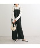 【グリーンパークス/Green Parks】のウエストリボンサロペット 人気、トレンドファッション・服の通販 founy(ファニー) ファッション Fashion レディースファッション WOMEN ワンピース Dress オールインワン ワンピース All In One Dress サロペット Salopette A/W・秋冬 Aw・Autumn/Winter・Fw・Fall-Winter おすすめ Recommend ギャザー Gather サロペット Overalls フロント Front ポケット Pocket リボン Ribbon リラックス Relax thumbnail Black|ID: prp329100004131600 ipo3291000000028253979