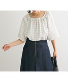 【グリーンパークス/Green Parks】の2wayバルーンスリーブブラウス 人気、トレンドファッション・服の通販 founy(ファニー) ファッション Fashion レディースファッション WOMEN トップス・カットソー Tops/Tshirt シャツ/ブラウス Shirts/Blouses A/W・秋冬 Aw・Autumn/Winter・Fw・Fall-Winter おすすめ Recommend オフショルダー Off Shoulder スラックス Slacks スリーブ Sleeve タイトスカート Tight Skirt チェック Check バルーン Balloon ポケット Pocket ラップ Wrap エレガント 上品 Elegant 再入荷 Restock/Back In Stock/Re Arrival thumbnail Check|ID: prp329100004131601 ipo3291000000028253983