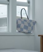 【トリコテ/Tricote】のフロウブロックチェックバッグ 31L.BLUE|ID:prp329100004131613