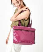 【レスポートサック/LeSportsac】のTWO HANDLE ZIP TOTE/パープルベリーシャイン パープルベリーシャイン|ID:prp329100004135779