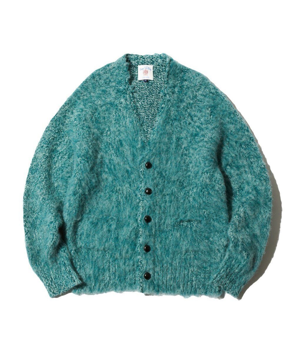 【ジェイ プレス/J.PRESS / MEN】の【J.PRESS ORIGINALS】SHETLAND WOOL SHAGGY MOULINET COLOR SADLE CARDIGAN / JAPAN MADE インテリア・キッズ・メンズ・レディースファッション・服の通販 founy(ファニー) 　ファッション　Fashion　メンズファッション　MEN　トップス・カットソー　Tops/Tshirt/Men　カーディガン　Cardigans　カーディガン　Cardigan　クラシック　Classic　軽量　Lightweight　A/W・秋冬　Aw・Autumn/Winter・Fw・Fall-Winter　日本製　Made In Japan　犬　Dog　グリーン系|ID: prp329100004135798 ipo3291000000028306221