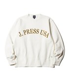 【ジェイ プレス/J.PRESS / MEN】の【J.PRESS ORIGINALS】FABRIC LOGO SWEATSHIRT アイボリー系|ID: prp329100004135801 ipo3291000000028306233