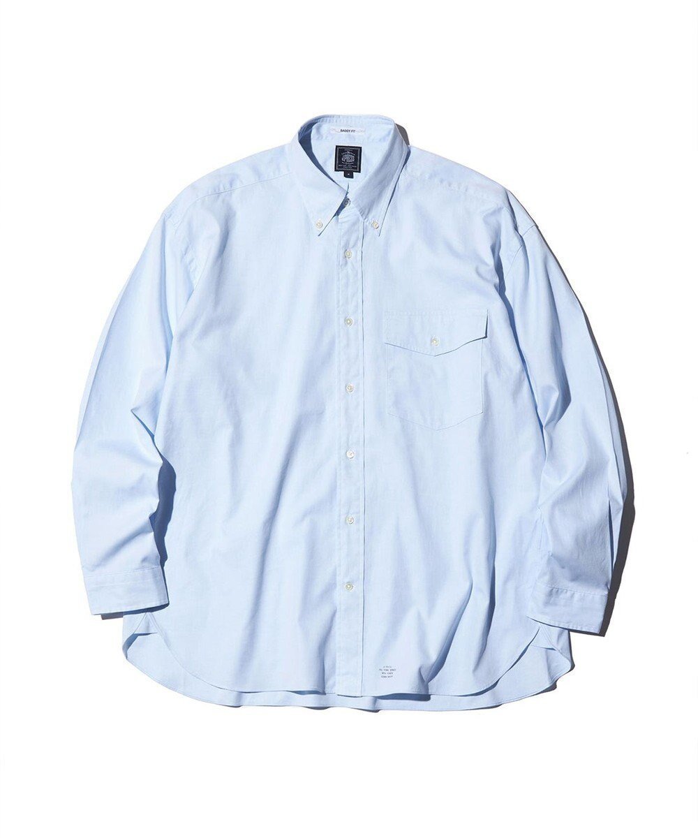 【ジェイ プレス/J.PRESS / MEN】の【J.PRESS ORIGINALS】OXFORD B.D. SHIRT / BAGGY FIT インテリア・キッズ・メンズ・レディースファッション・服の通販 founy(ファニー) 　ファッション　Fashion　メンズファッション　MEN　トップス・カットソー　Tops/Tshirt/Men　シャツ　Shirts　エレガント 上品　Elegant　オーガニック　Organic　ダウン　Down　パッチ　Patch　フラップ　Flap　ポケット　Pocket　ヨーク　Yoke　A/W・秋冬　Aw・Autumn/Winter・Fw・Fall-Winter　再入荷　Restock/Back In Stock/Re Arrival　S/S・春夏　Ss・Spring/Summer　夏　Summer　サックスブルー系|ID: prp329100004135807 ipo3291000000028306255