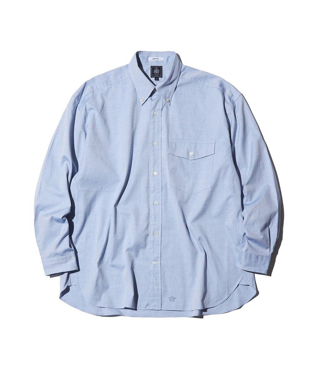 【ジェイ プレス/J.PRESS / MEN】の【J.PRESS ORIGINALS】OXFORD B.D. SHIRT / BAGGY FIT インテリア・キッズ・メンズ・レディースファッション・服の通販 founy(ファニー) 　ファッション　Fashion　メンズファッション　MEN　トップス・カットソー　Tops/Tshirt/Men　シャツ　Shirts　エレガント 上品　Elegant　オーガニック　Organic　ダウン　Down　パッチ　Patch　フラップ　Flap　ポケット　Pocket　ヨーク　Yoke　A/W・秋冬　Aw・Autumn/Winter・Fw・Fall-Winter　再入荷　Restock/Back In Stock/Re Arrival　S/S・春夏　Ss・Spring/Summer　夏　Summer　ダルブルー系|ID: prp329100004135807 ipo3291000000028306256