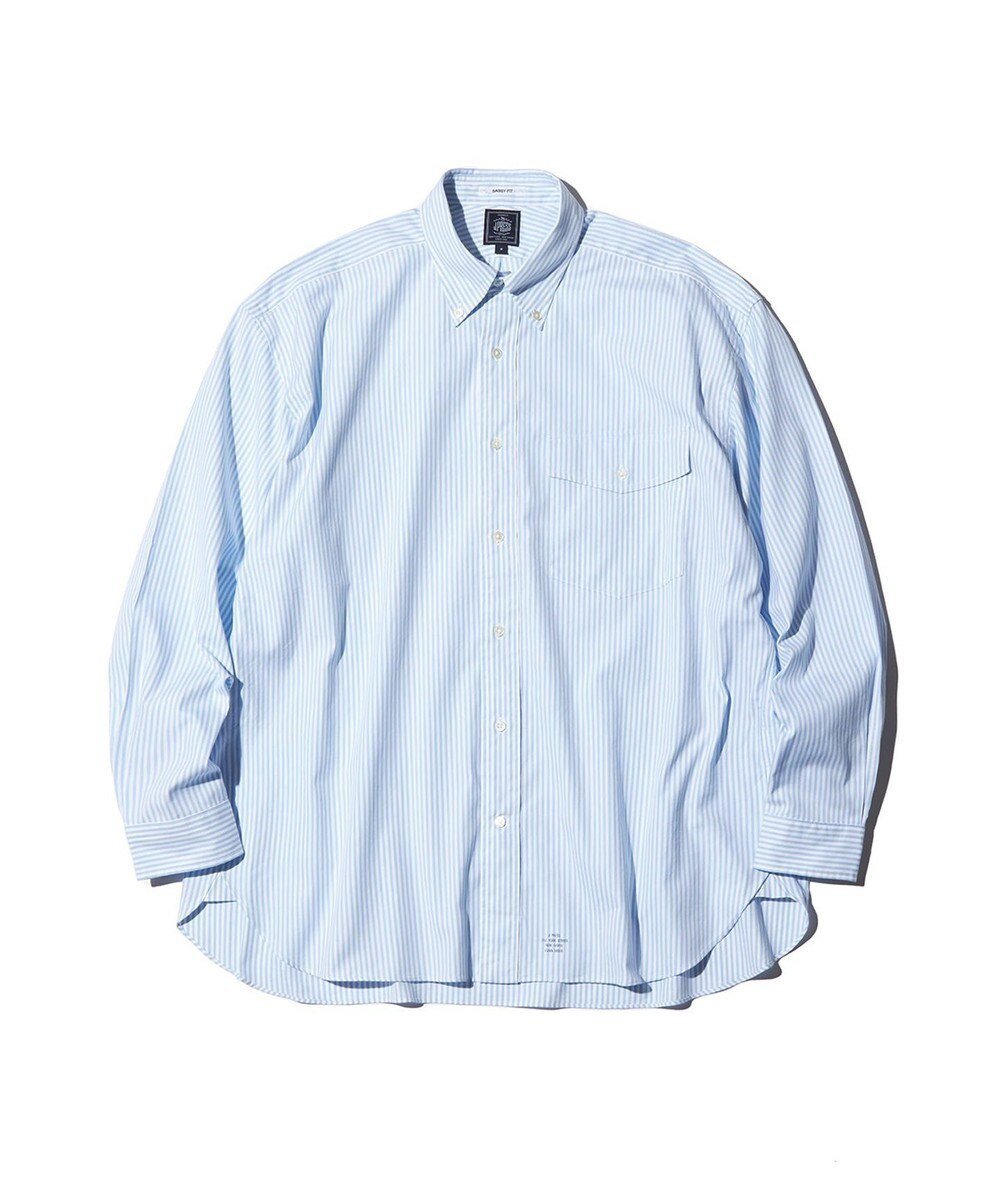 【ジェイ プレス/J.PRESS / MEN】の【J.PRESS ORIGINALS】OXFORD B.D. SHIRT / BAGGY FIT インテリア・キッズ・メンズ・レディースファッション・服の通販 founy(ファニー) 　ファッション　Fashion　メンズファッション　MEN　トップス・カットソー　Tops/Tshirt/Men　シャツ　Shirts　エレガント 上品　Elegant　オーガニック　Organic　ダウン　Down　パッチ　Patch　フラップ　Flap　ポケット　Pocket　ヨーク　Yoke　A/W・秋冬　Aw・Autumn/Winter・Fw・Fall-Winter　再入荷　Restock/Back In Stock/Re Arrival　S/S・春夏　Ss・Spring/Summer　夏　Summer　サックスブルー系1|ID: prp329100004135807 ipo3291000000028306257