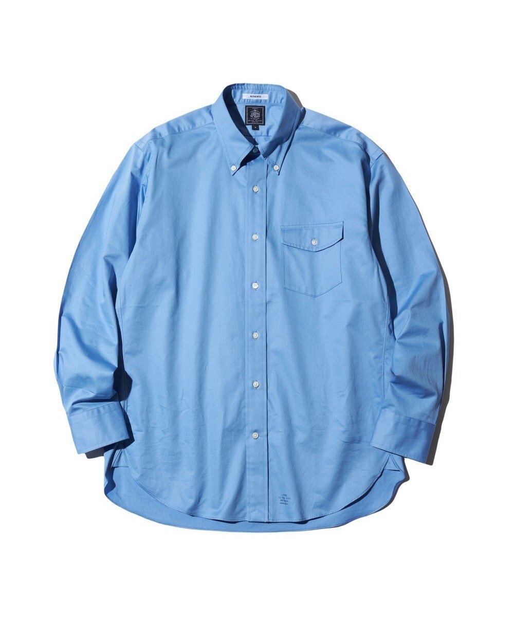 【ジェイ プレス/J.PRESS / MEN】の【J.PRESS ORIGIMALS】FINX COTTON TWILL B.D. SHIRT インテリア・キッズ・メンズ・レディースファッション・服の通販 founy(ファニー) 　ファッション　Fashion　メンズファッション　MEN　トップス・カットソー　Tops/Tshirt/Men　シャツ　Shirts　A/W・秋冬　Aw・Autumn/Winter・Fw・Fall-Winter　S/S・春夏　Ss・Spring/Summer　フラップ　Flap　ポケット　Pocket　夏　Summer　サックスブルー系|ID: prp329100004135813 ipo3291000000028306280