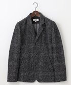 【ジョセフ アブード/JOSEPH ABBOUD / MEN】の【軽量/ストレッチ/イージーケア/ウォッシャブル】ツィーディーフリース ジャケット ブラック系|ID: prp329100004135842 ipo3291000000028306376