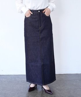 【ウォードブルー/WOADBLUE】のI LINE DENIM SKIRT(RIGID BLUE)Iライン デニムスカート 人気、トレンドファッション・服の通販 founy(ファニー) ファッション Fashion レディースファッション WOMEN スカート Skirt デニムスカート Denim Skirts ショート Short シンプル Simple スニーカー Sneakers デニム Denim トレンド Trend ファブリック Fabric A/W・秋冬 Aw・Autumn/Winter・Fw・Fall-Winter |ID:prp329100004135869