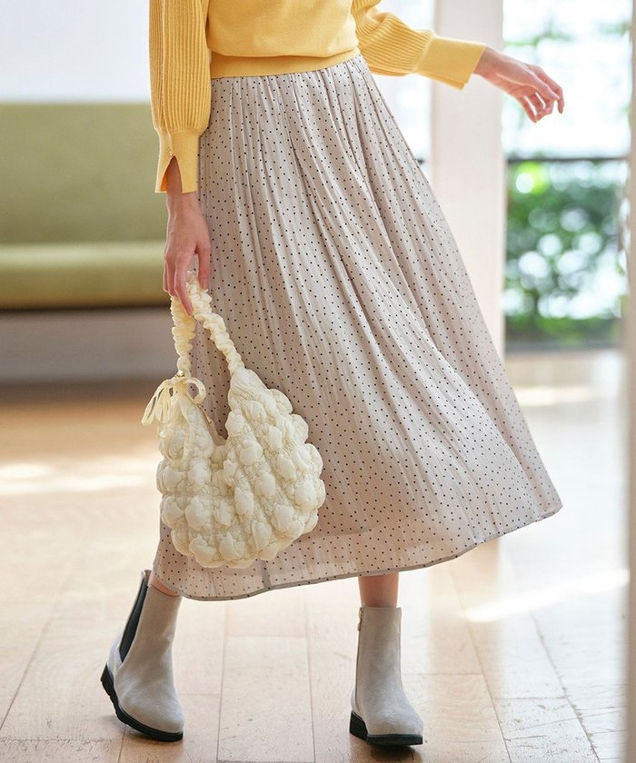 【エニィ スィス/any SiS】の【洗える】シャイニードットギャザー スカート インテリア・キッズ・メンズ・レディースファッション・服の通販 founy(ファニー) https://founy.com/ ファッション Fashion レディースファッション Fashion for Women スカート Skirts おすすめ Recommended / Our Picks ギャザー Gathered, Ruffled クラシカル Classical, Vintage-Inspired コンパクト Compact, Small Size シャイニー Shiny, Glossy Finish シンプル Simple, Minimal ドット Polka Dot, Dot Pattern ビンテージ Vintage, Retro Style エレガント 上品 Elegant 洗える Machine Washable A/W・秋冬 Autumn/Winter |ID: prp329100004135876 ipo3291000000034297929