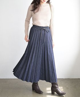 【リポトレンタアンニ/Ripo trenta anni】の【洗える/大人気定番/特許技術】LONG PLEATS DENIM SKIRT プリーツ デニムスカート 人気、トレンドファッション・服の通販 founy(ファニー) ファッション Fashion レディースファッション WOMEN スカート Skirt デニムスカート Denim Skirts 洗える Washable シンプル Simple スタイリッシュ Stylish スピンドル Spindle デニム Denim 定番 Standard プリーツ Pleats リラックス Relax A/W・秋冬 Aw・Autumn/Winter・Fw・Fall-Winter S/S・春夏 Ss・Spring/Summer 夏 Summer |ID:prp329100004135881