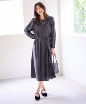 【エニィファム/any FAM】 【撥水】ギャザーワンピース人気、トレンドファッション・服の通販 founy(ファニー) ファッション Fashion レディースファッション WOMEN ワンピース Dress NEW・新作・新着・新入荷 New Arrivals A/W・秋冬 Aw・Autumn/Winter・Fw・Fall-Winter おすすめ Recommend インナー Inner ギャザー Gather タートルネック Turtleneck ブルゾン Blouson エレガント 上品 Elegant |ID:prp329100004135884