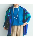 【23区/NIJYUSANKU】の【Oggi11月号掲載/洗える】ピュアカシミヤ クルーネック ニット ターコイズブルー系|ID:prp329100004136034