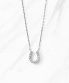 【トッカ/TOCCA】の【WEB限定】DIAMOND HORSESHOE K10WG NECKLACE K10ホワイトゴールド ダイヤモンド ネックレス ホワイトゴールド系|ID: prp329100004136059 ipo3291000000028307443