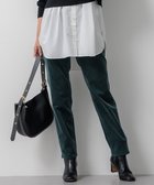 【23区/NIJYUSANKU】の【洗える】23区DENIM ベルベットストレッチ ボーイズ テーパードパンツ [WEB限定]ダークグリーン系|ID: prp329100004136094 ipo3291000000032405990