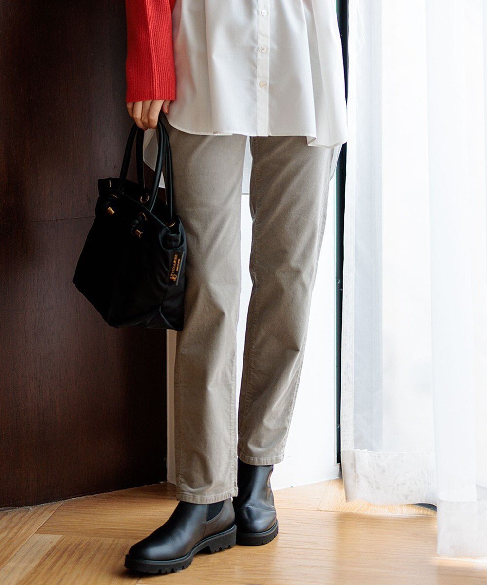 【23区/NIJYUSANKU】の【洗える】23区DENIM ベルベットストレッチ ボーイズ テーパードパンツ 人気、トレンドファッション・服の通販 founy(ファニー) 　ファッション　Fashion　レディースファッション　Fashion for Women　パンツ　Pants & Trousers　洗える　Machine Washable　シルク　Silk, 100% Silk　スタイリッシュ　Stylish, Fashionable　ストレッチ　Stretch, Stretchy Fabric　スーピマ　Supima, Premium Cotton　定番　Standard, Basic Item　フィット　Fit, Slim Fit　ベルベット　Velvet, Velvety　ボーイズ　Boyish, Boy Style　ワイド　Wide, Wide Fit　A/W・秋冬　Autumn/Winter　冬　Winter / This Winter　2024年　2024　2024-2025秋冬・A/W　Autumn/Winter 2024–25 AW24–25　 other-1|ID: prp329100004136094 ipo3291000000033641231