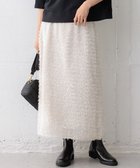 【23区/NIJYUSANKU】の【先行予約】ヘアリーカットジャカード スカート 人気、トレンドファッション・服の通販 founy(ファニー) ファッション Fashion レディースファッション WOMEN スカート Skirt 2024年 2024 2024-2025秋冬・A/W Aw/Autumn/Winter/Fw/Fall/2024-2025 A/W・秋冬 Aw・Autumn/Winter・Fw・Fall-Winter 冬 Winter ジャカード Jacquard トレンド Trend フェザー Feather フリンジ Fringe thumbnail ベージュ系|ID: prp329100004136102 ipo3291000000028307854