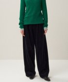 【エイトン/ATON】の5W COTTON CORDUROY タックワイドパンツ 人気、トレンドファッション・服の通販 founy(ファニー) ファッション Fashion レディースファッション WOMEN パンツ Pants A/W・秋冬 Aw・Autumn/Winter・Fw・Fall-Winter コーデュロイ Corduroy スラックス Slacks テーパード Tapered パターン Pattern ペンシル Pencil ワーク Work thumbnail NAVY|ID: prp329100004136150 ipo3291000000028308086