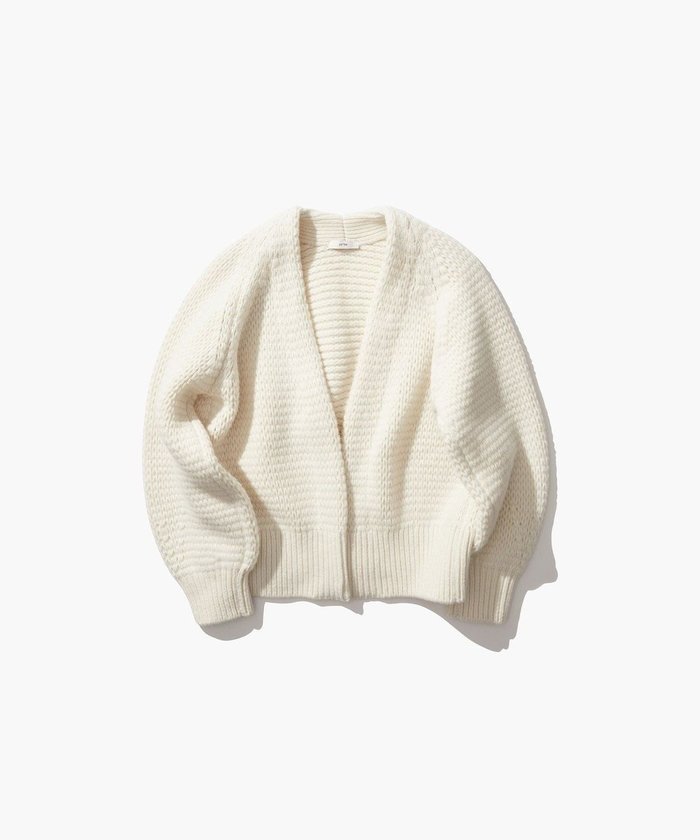 【エイトン/ATON】のWOOL CASHMERE SILK カーディガン インテリア・キッズ・メンズ・レディースファッション・服の通販 founy(ファニー) https://founy.com/ ファッション Fashion レディースファッション WOMEN トップス・カットソー Tops/Tshirt カーディガン Cardigans A/W・秋冬 Aw・Autumn/Winter・Fw・Fall-Winter カシミヤ Cashmere カーディガン Cardigan シルク Silk ダメージ Damage ハンド Hand |ID: prp329100004136156 ipo3291000000028308117