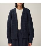 【エイトン/ATON】のWOOL CASHMERE SILK カーディガン NAVY|ID: prp329100004136156 ipo3291000000028308119