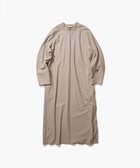 【エイトン/ATON】のMERINO COLLEGE JERSEY クルーネックドレス BEIGE|ID: prp329100004136167 ipo3291000000028308170