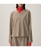 【エイトン/ATON】のMERINO COLLEGE JERSEY Vネックプルオーバー 人気、トレンドファッション・服の通販 founy(ファニー) ファッション Fashion レディースファッション WOMEN トップス・カットソー Tops/Tshirt シャツ/ブラウス Shirts/Blouses ロング / Tシャツ T-Shirts プルオーバー Pullover カットソー Cut and Sewn Vネック V-Neck カットソー Cut And Sew ジャージ Jersey ジャージー Jersey セットアップ Set Up ドレープ Drape バランス Balance ワイド Wide A/W・秋冬 Aw・Autumn/Winter・Fw・Fall-Winter おすすめ Recommend thumbnail BEIGE|ID: prp329100004136168 ipo3291000000028308182