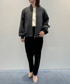 【エニィ スィス/any SiS】のスライバー ブルゾン 人気、トレンドファッション・服の通販 founy(ファニー) ファッション Fashion レディースファッション WOMEN アウター Coat Outerwear ジャケット Jackets ブルゾン Blouson/Jackets A/W・秋冬 Aw・Autumn/Winter・Fw・Fall-Winter エアリー Airy コンパクト Compact ジャケット Jacket フィット Fit ブルゾン Blouson thumbnail チャコール|ID: prp329100004136174 ipo3291000000028308219