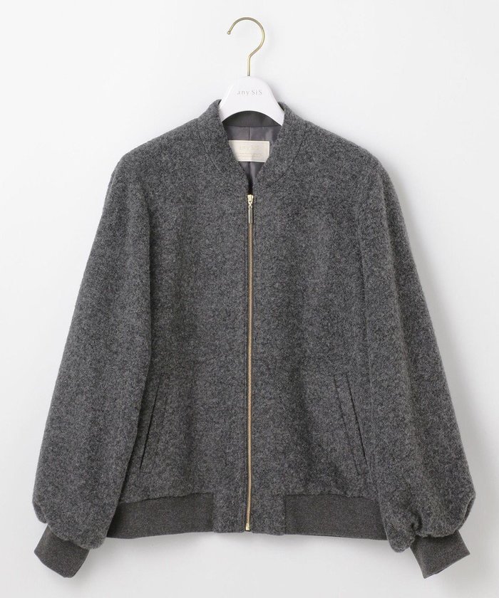 【エニィ スィス/any SiS】のスライバー ブルゾン インテリア・キッズ・メンズ・レディースファッション・服の通販 founy(ファニー) https://founy.com/ ファッション Fashion レディースファッション Fashion for Women アウター Coat / Outerwear Collection レディースジャケット・軽アウター Jackets ブルゾンジャケット・スポーティアウター Blouson Jackets エアリー Airy Texture コンパクト Compact, Small Size ジャケット Jacket, Outerwear フィット Fit, Slim Fit ブルゾン Blouson, Bomber Jacket A/W・秋冬 Autumn/Winter |ID: prp329100004136174 ipo3291000000034297897