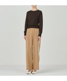 【グレース コンチネンタル/GRACE CONTINENTAL】のクルーニットトップ 人気、トレンドファッション・服の通販 founy(ファニー) ファッション Fashion レディースファッション WOMEN トップス・カットソー Tops/Tshirt ニット Knit Tops イタリア Italy エレガント 上品 Elegant シンプル Simple セーター Sweater 定番 Standard モチーフ Motif A/W・秋冬 Aw・Autumn/Winter・Fw・Fall-Winter S/S・春夏 Ss・Spring/Summer 夏 Summer thumbnail ブラウン|ID: prp329100004136194 ipo3291000000028308330