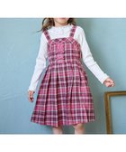 【エニファム/any FAM / KIDS】のチェックプリーツジャンパースカート 人気、トレンドファッション・服の通販 founy(ファニー) ファッション Fashion キッズファッション KIDS ワンピース Dress/Kids A/W・秋冬 Aw・Autumn/Winter・Fw・Fall-Winter チェック Check プリーツ Pleats ポケット Pocket リボン Ribbon ワンポイント One Point 秋 Autumn/Fall thumbnail ピンク系|ID: prp329100004136233 ipo3291000000028308543