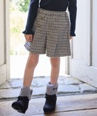 【エニファム/any FAM / KIDS】のチェックショートパンツ 人気、トレンドファッション・服の通販 founy(ファニー) ファッション Fashion キッズファッション KIDS ボトムス Bottoms/Kids A/W・秋冬 Aw・Autumn/Winter・Fw・Fall-Winter ショート Short チェック Check ポケット Pocket ワンポイント One Point エレガント 上品 Elegant 秋 Autumn/Fall thumbnail グレー|ID: prp329100004136381 ipo3291000000028310729