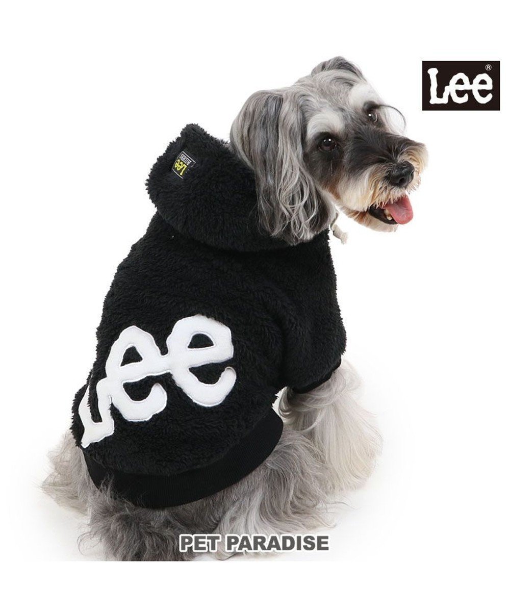 【ペットパラダイス/PET PARADISE / GOODS】のLee ボア フリース パーカー 《ブラック》 小型犬 人気、トレンドファッション・服の通販 founy(ファニー) 　A/W・秋冬　Aw・Autumn/Winter・Fw・Fall-Winter　パーカー　Hoodie　犬　Dog　秋　Autumn/Fall　ホーム・キャンプ・アウトドア・お取り寄せ　Home,Garden,Outdoor,Camping Gear　ペットグッズ　Pet Supplies　 other-1|ID: prp329100004136405 ipo3291000000028313042