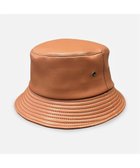 【林八百吉商店/HAYASHIYAOKICHI】のun chapeau エコレザーバケットハット 人気、トレンドファッション・服の通販 founy(ファニー) ファッション Fashion レディースファッション WOMEN 帽子 Hats オレンジ Orange シンプル Simple 定番 Standard 帽子 Hat 無地 Plain Color thumbnail オレンジ|ID: prp329100004136492 ipo3291000000028317714