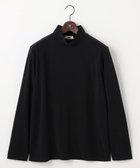 【ジョセフ アブード/JOSEPH ABBOUD / MEN】の【洗える/ソフトな肌触り】ミニパイルモック ネック Tシャツ ブラック系|ID: prp329100004136546 ipo3291000000028318080