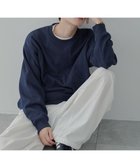 【ウィゴー/WEGO】の【ユニセックス着用ITEM】リラックスフィットスウェットプルオーバー ネイビー|ID: prp329100004137087 ipo3291000000028325323