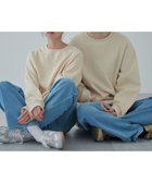 【ウィゴー/WEGO】の【ユニセックス着用ITEM】リラックスフィットスウェットプルオーバー ベージュ|ID:prp329100004137087