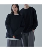 【ウィゴー/WEGO】の【ユニセックス着用ITEM】リラックスフィットスウェットプルオーバー ブラック|ID:prp329100004137087