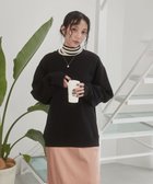 【ウィゴー/WEGO】の【ユニセックス着用ITEM/裏起毛】リラックスフィットスウェットプルオーバー ブラック|ID:prp329100004137087