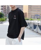 【ウィゴー/WEGO / MEN】のヒゲサガラ刺繍Tシャツ ブラック|ID: prp329100004137375 ipo3291000000028777664