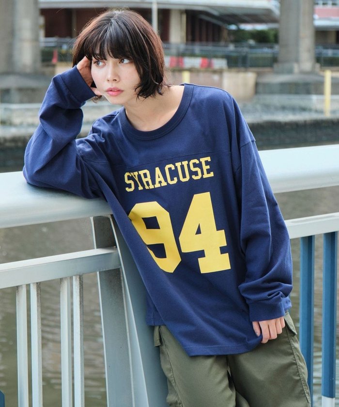 【ウィゴー/WEGO】の【ユニセックス着用ITEM】ナンバリングフットボールBIG T(LS) インテリア・キッズ・メンズ・レディースファッション・服の通販 founy(ファニー) https://founy.com/ ファッション Fashion レディースファッション WOMEN トップス・カットソー Tops/Tshirt シャツ/ブラウス Shirts/Blouses ロング / Tシャツ T-Shirts カットソー Cut and Sewn アンサンブル Ensemble 春 Spring 秋 Autumn/Fall カットソー Cut And Sew カーゴパンツ Cargo Pants スマホ Smartphone デニム Denim トレンド Trend ハーフ Half ビッグ Big ワイド Wide A/W・秋冬 Aw・Autumn/Winter・Fw・Fall-Winter おすすめ Recommend 夏 Summer |ID: prp329100004137377 ipo3291000000028329471