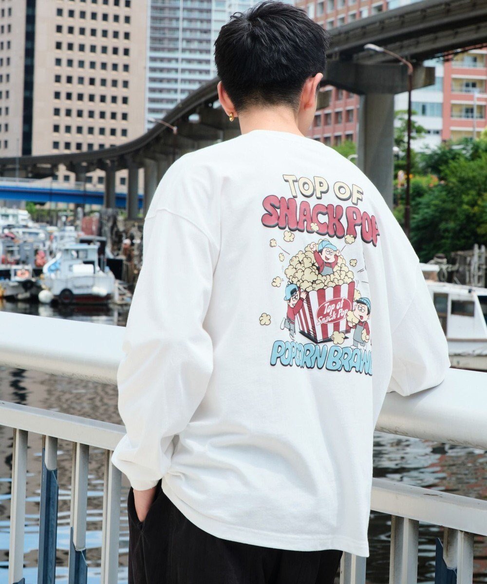 【ウィゴー/WEGO】の【ユニセックス着用ITEM】ボーイズグラフィックBIG T(LS) インテリア・キッズ・メンズ・レディースファッション・服の通販 founy(ファニー) 　ファッション　Fashion　レディースファッション　WOMEN　トップス・カットソー　Tops/Tshirt　シャツ/ブラウス　Shirts/Blouses　ロング / Tシャツ　T-Shirts　カットソー　Cut and Sewn　春　Spring　秋　Autumn/Fall　カットソー　Cut And Sew　カーゴパンツ　Cargo Pants　グラフィック　Graphic　スマホ　Smartphone　デニム　Denim　定番　Standard　人気　Popularity　プリント　Print　ワンポイント　One Point　A/W・秋冬　Aw・Autumn/Winter・Fw・Fall-Winter　再入荷　Restock/Back In Stock/Re Arrival　おすすめ　Recommend　夏　Summer　ホワイト|ID: prp329100004137378 ipo3291000000028329477