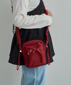 【ウィゴー/WEGO】のリボンギャザーミニショルダー 人気、トレンドファッション・服の通販 founy(ファニー) ファッション Fashion レディースファッション WOMEN アクセサリー Accessories ギャザー Gather ショルダー Shoulder スマホ Smartphone フロント Front リップ Lip リボン Ribbon ワンポイント One Point 再入荷 Restock/Back In Stock/Re Arrival thumbnail ワイン|ID: prp329100004137390 ipo3291000000028329520