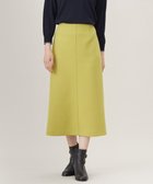 【ジェイ プレス/J.PRESS】の【WEB限定カラーあり・洗える】ダンボール ナロー スカート ピスタチオ系|ID:prp329100004137400