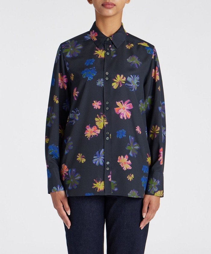 【ポール スミス/Paul Smith】のPainted Cosmos ブラウス インテリア・キッズ・メンズ・レディースファッション・服の通販 founy(ファニー) https://founy.com/ ファッション Fashion レディースファッション WOMEN トップス・カットソー Tops/Tshirt シャツ/ブラウス Shirts/Blouses A/W・秋冬 Aw・Autumn/Winter・Fw・Fall-Winter コンパクト Compact プリント Print プリーツ Pleats ベーシック Basic ボックス Box マニッシュ Mannish ヨーク Yoke リラックス Relax ワーク Work |ID: prp329100004137403 ipo3291000000028448172