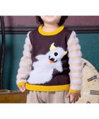 【アミアミ/AmiAmi / KIDS】の【洗濯機可/UNISEX】モンスタープルオーバー 85cm～130cm チャコール|ID:prp329100004140477