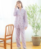 【ウィング/Wing】のパジャマ 長袖 長ズボン 綿混(本体) あったか レディース EP6013 ウイング/ワコール パープル|ID: prp329100004141340 ipo3291000000031981712